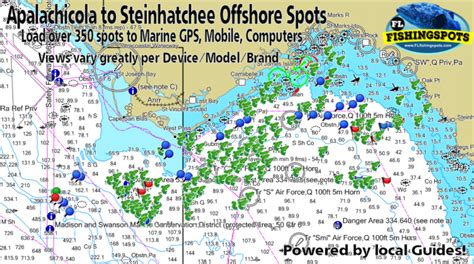 Apalachicola Florida & Steinhatchee Fishing Spots for Offshore Fishing in the Gulf