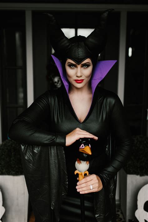 Maleficent Halloween Costume + Makeup | KBStyled