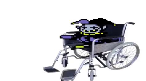 Jevil In A Wheelchair Roblox