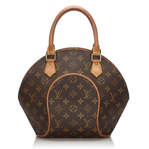 Louis Vuitton Vintage - Monogram Ellipse PM Bag - Brown - Leather ...