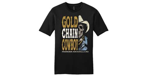 Parker McCollum Gold Chain Cowboy Tee