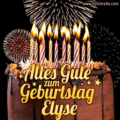 Alles Gute zum Geburtstag Elyse (GIF) | Funimada.com