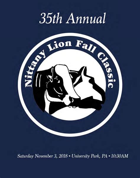 Nittany Lion Fall Classic 2018 by De-Lite Graphics - Issuu