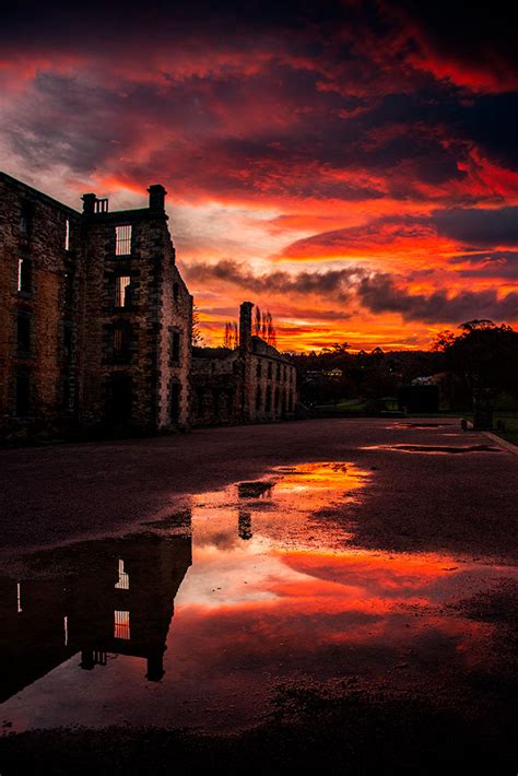 port-arthur-penitentiary-ruins-sunset – LEANNE COLE