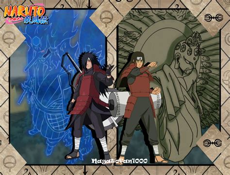 Hashirama and Madara by nagatofan1000 on DeviantArt