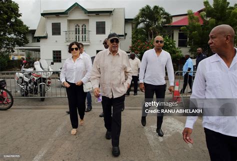 Suriname's former president Desi Bouterse leaves the High Court of... News Photo - Getty Images