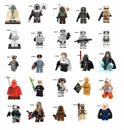 Figurines Lego Star Wars Empire Custom Compatible MOC Luke - Etsy France