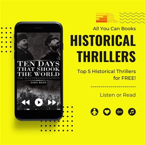 Top 5 Historical Thriller E-books and Audiobooks for FREE - All You Can ...