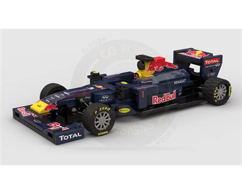 LEGO MOC F1 Red Bull Racing RB7 by LegoCG | Rebrickable - Build with LEGO