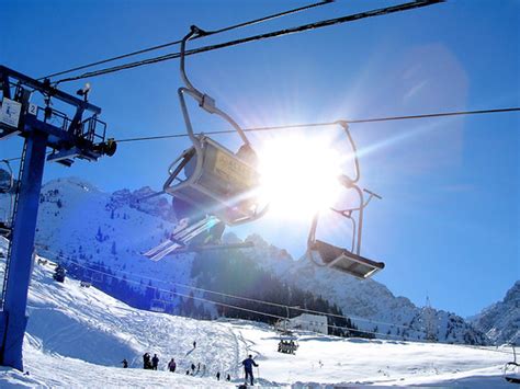 Shymbulak Ski Resort | Imagine being in a city where a huge … | Flickr