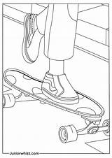 Skateboard Coloring Pages 14 Free Printable PDFs sketch template