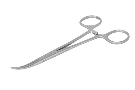 KELLY Hemostatic Forceps, Curved 14 cm - petsurgical