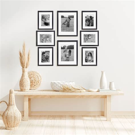 Platinum Essential Black Frame Gallery Wall Set 4 - Australian Made | BIG W