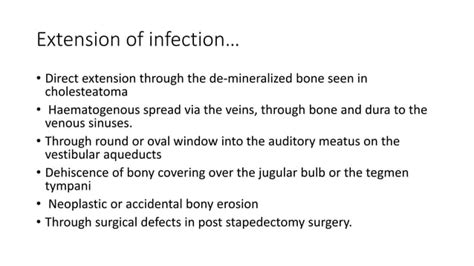 Complications of mastoiditis | PPT