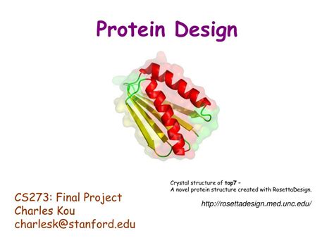 PPT - Protein Design PowerPoint Presentation, free download - ID:1722619