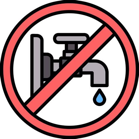 Dont Waste Water Creative Icon Design 15052592 Vector Art at Vecteezy