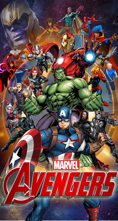 NEWEST MARVEL AVENGERS ASSEMBLE IPHONE WALLPAPER by Joshua121Penalba on DeviantArt