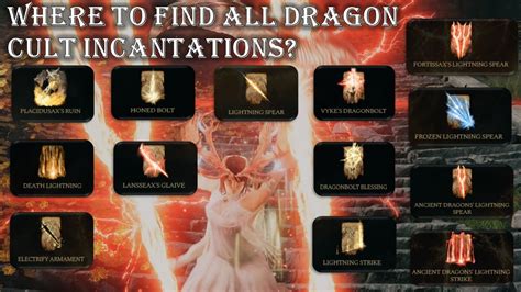 Elden Ring How Where To Find All Dragon Cult Lightning Incantations Spells Step By Step Guide ...