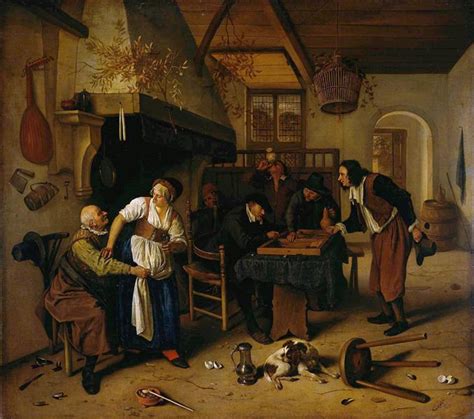 In the Tavern, 1660 - Jan Steen - WikiArt.org