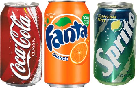 Direct Download Fizzy Drinks Diet Coke Coca Cola Fanta Sprite PNG | PNG ...