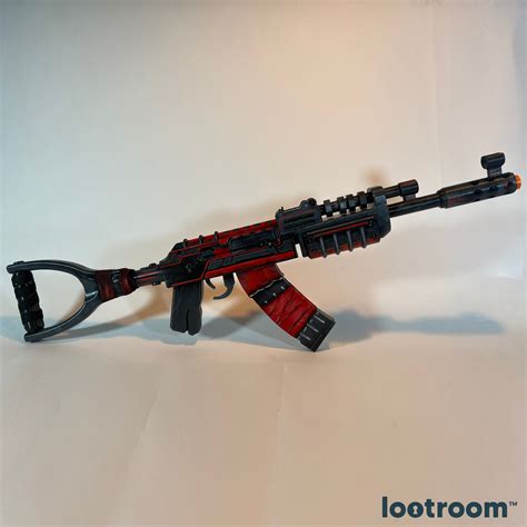 Rust AK Prop | Alien Red Skin | Lifesize | cosplay gamer gift