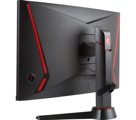 MSI Optix MAG24C Full HD 24" Curved LED Gaming Monitor - Black & Red ...