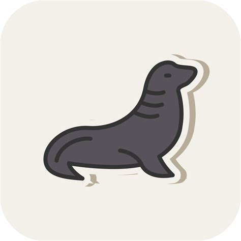 Seal Vector Icon Design 21076145 Vector Art at Vecteezy