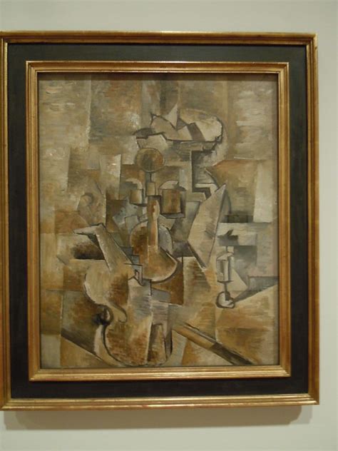 Georges Braque - Violin and Candlestick | Flickr - Photo Sharing!