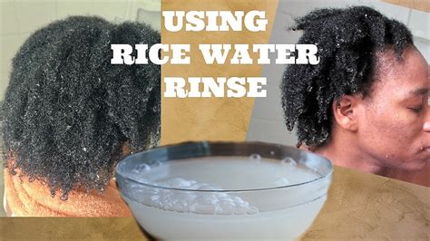 Fermented Rice Water Rinse To Nourish Natural Hair - YouTube