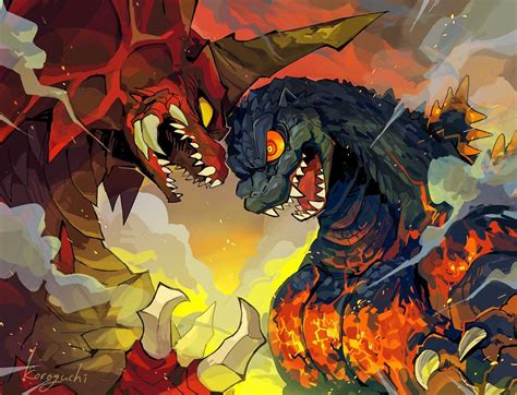 krgc on Twitter | Godzilla vs destroyah, Godzilla comics, Godzilla