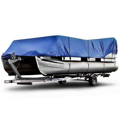 Budge 600 Denier Pontoon Boat Cover, Waterproof and UV Resistant Protection for Pontoons ...