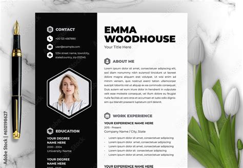 Creative Resume Stock Template | Adobe Stock