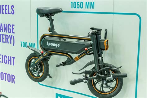 Electric folding bike by Sponge - Creative Commons Bilder