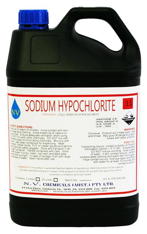 Sodium Hypochlorite