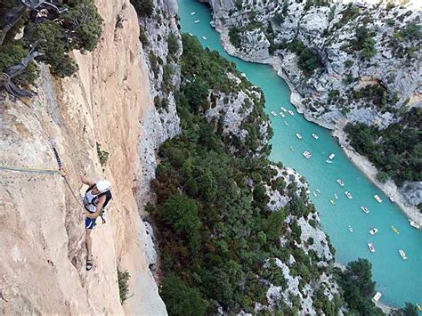 Verdon Gorge 1-Week Climbing Course. 5-day trip. Certified guide