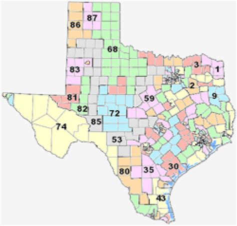 Us House Of Representatives Texas District Map - United States Map