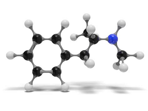 3D Methamphetamine Molecule C10h15n Modeled Model - TurboSquid 1544985