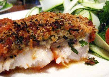 Oven roasted Blue cod with herb crust - The Fishing Website | Blue cod recipe, Cod fillet ...