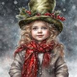 kilntyme - Christmas/Winter - Christmas Girl in the Snow