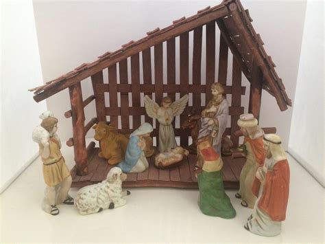 Vintage Christmas Around The World House Of Lloyd Deluxe Nativity Set With Box | #1901049413