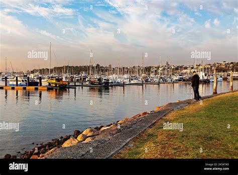 Brisbane Australia / Sunrise at Manly Boat Harbour, Manly Brisbane ...