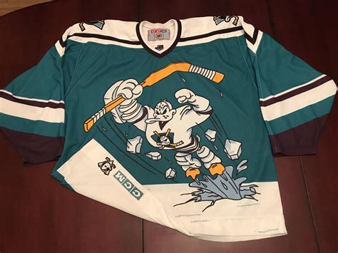 Mighty Ducks Wild Wing Jersey For Sale. $210 shipped in US. Size XXL ...