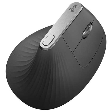 Logitech MX Pionowa bezprzewodowa mysz Bluetooth czarna