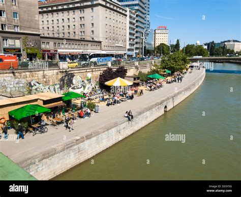 Danube river, Vienna Stock Photo - Alamy