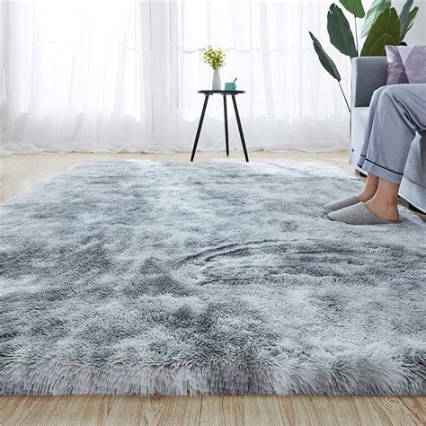 Soft Fluffy Area Rugs Large Size for Living Room,Plush Shaggy Nursery Rug Furry Throw Carpets ...