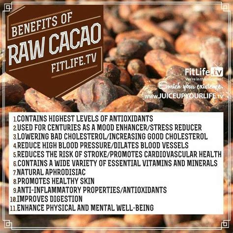 A Short Cacao Benefit Guide For Healthy Raw Diets | Cacao health benefits, Cacao benefits ...