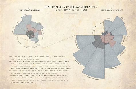 Florence Nightingale – Diagram of the Causes of Mortality in the Army ...