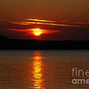 Sunset over Silver Lake Sand Dunes Photograph by Grace Grogan - Fine Art America