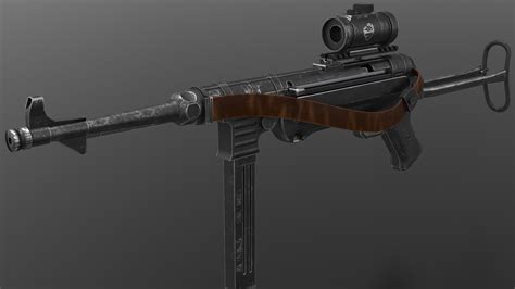 MP 40 Submachine Gun in Weapons - UE Marketplace