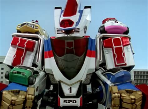 Power Rangers Spd Megazord Red